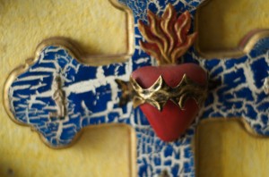 sacred heart cross